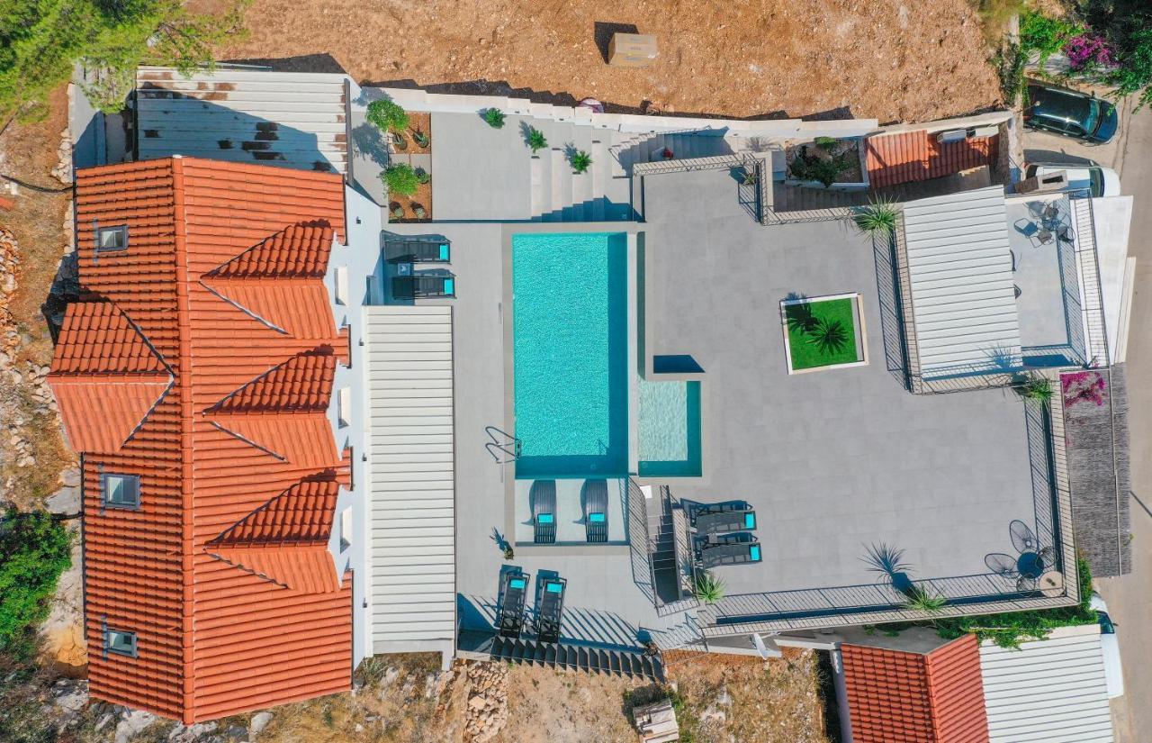 Villa Kruna With Breathtaking View มูร์วิซา ภายนอก รูปภาพ